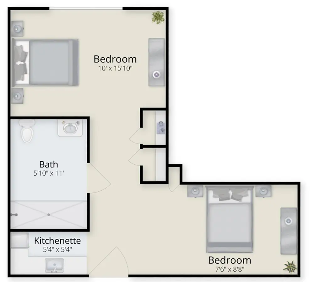 CFH MC Shared Studio 210 staged